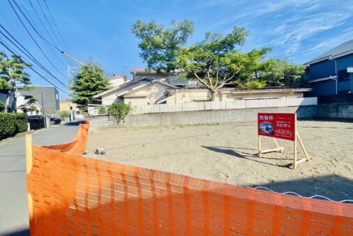 売地　東海岸南4丁目A区画　土地約37.64坪！角地